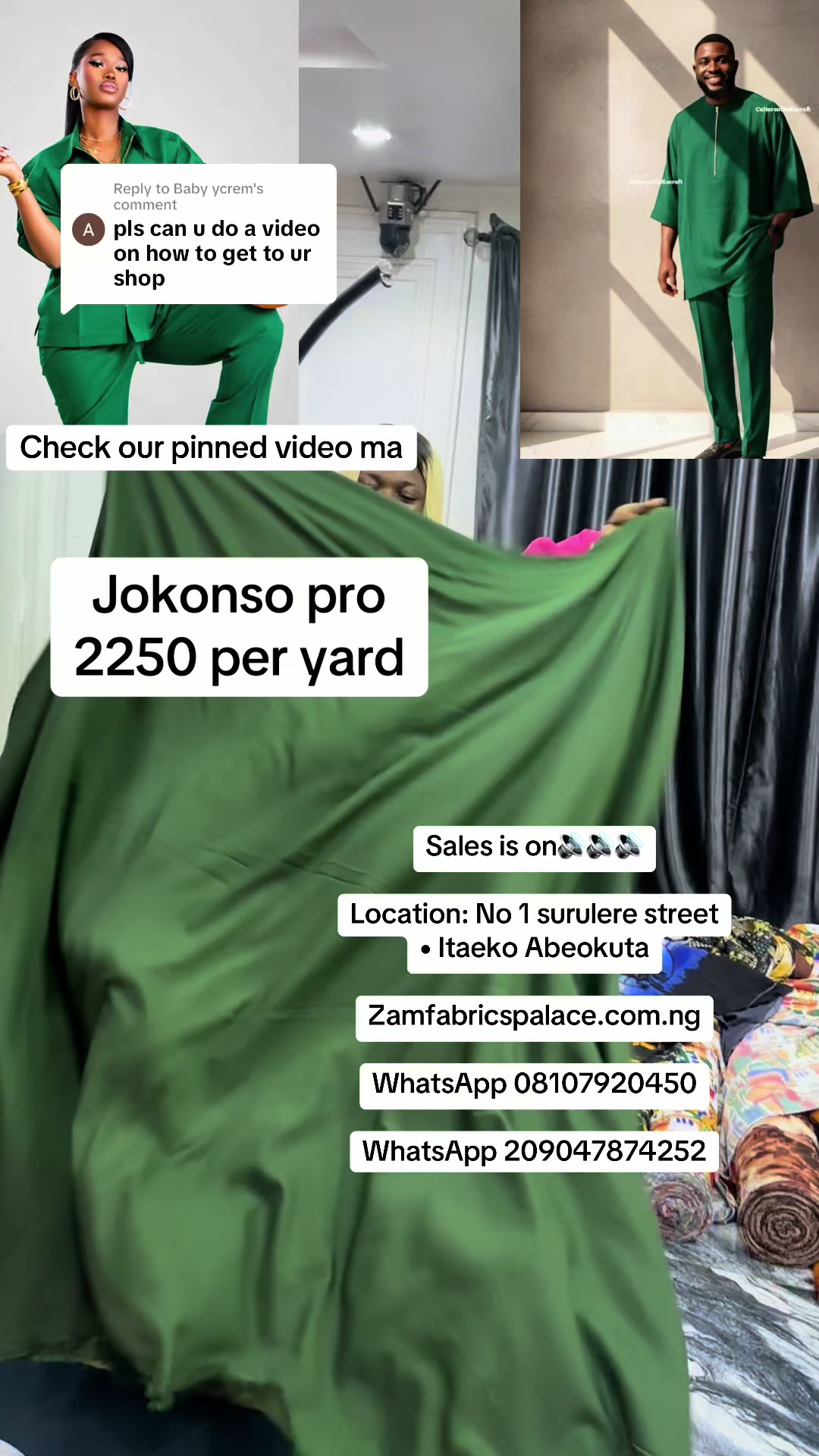 @FABRICS SUPPLIER IN ABEOKUTA