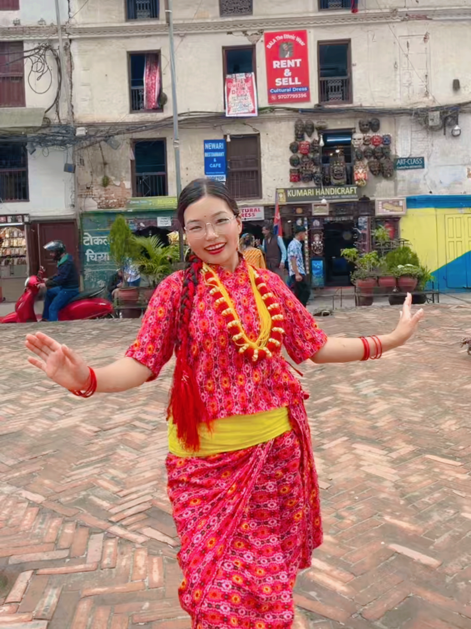 @BALA Basantapur Cultural Dress