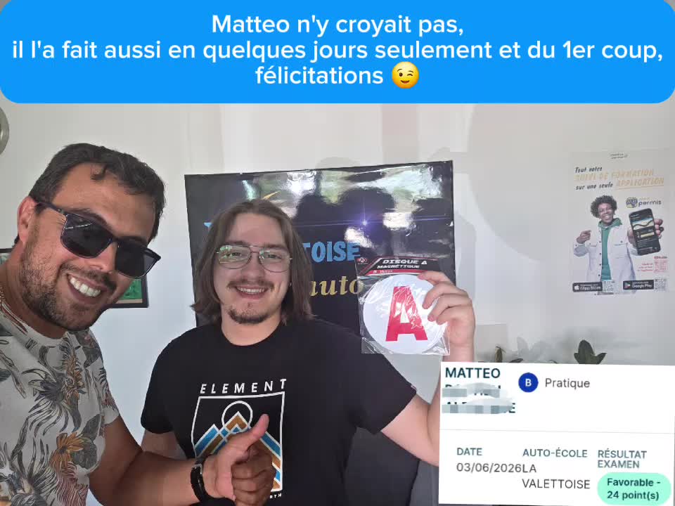 @Valettoise auto-école