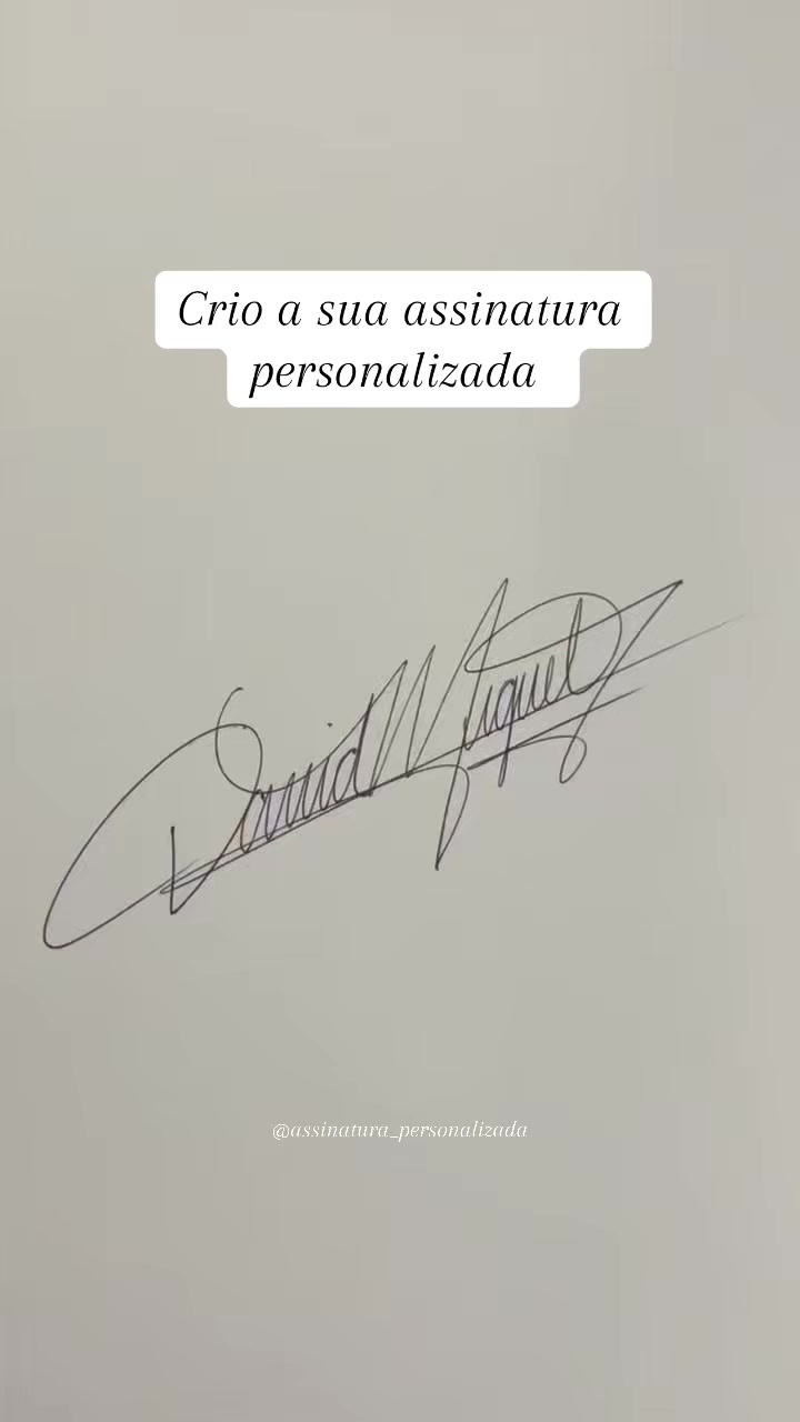 @Assinatura personalizado