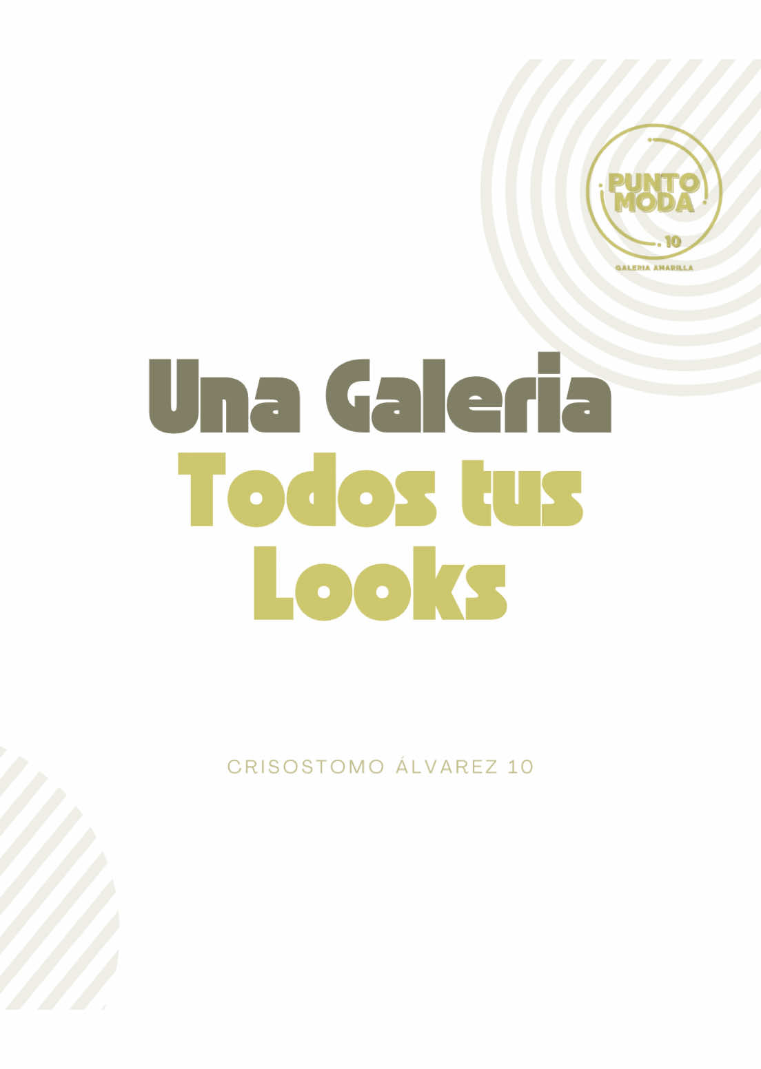 @Galeria Punto Moda Amarilla