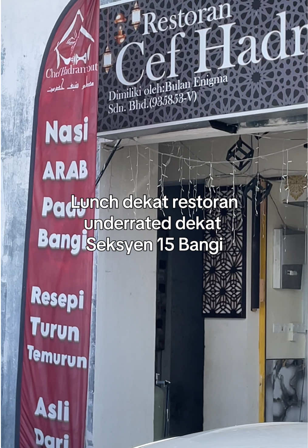 @Chef Hadramout Bangi