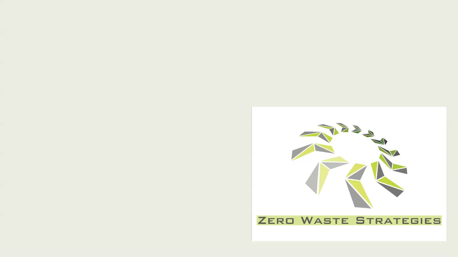 @Zero Waste Strategies LLC