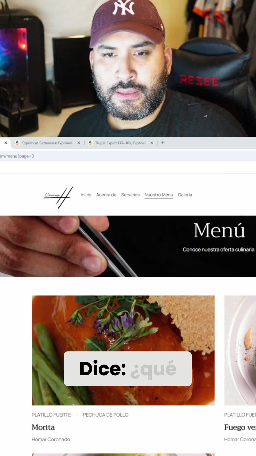 @Chef Homar Coronado