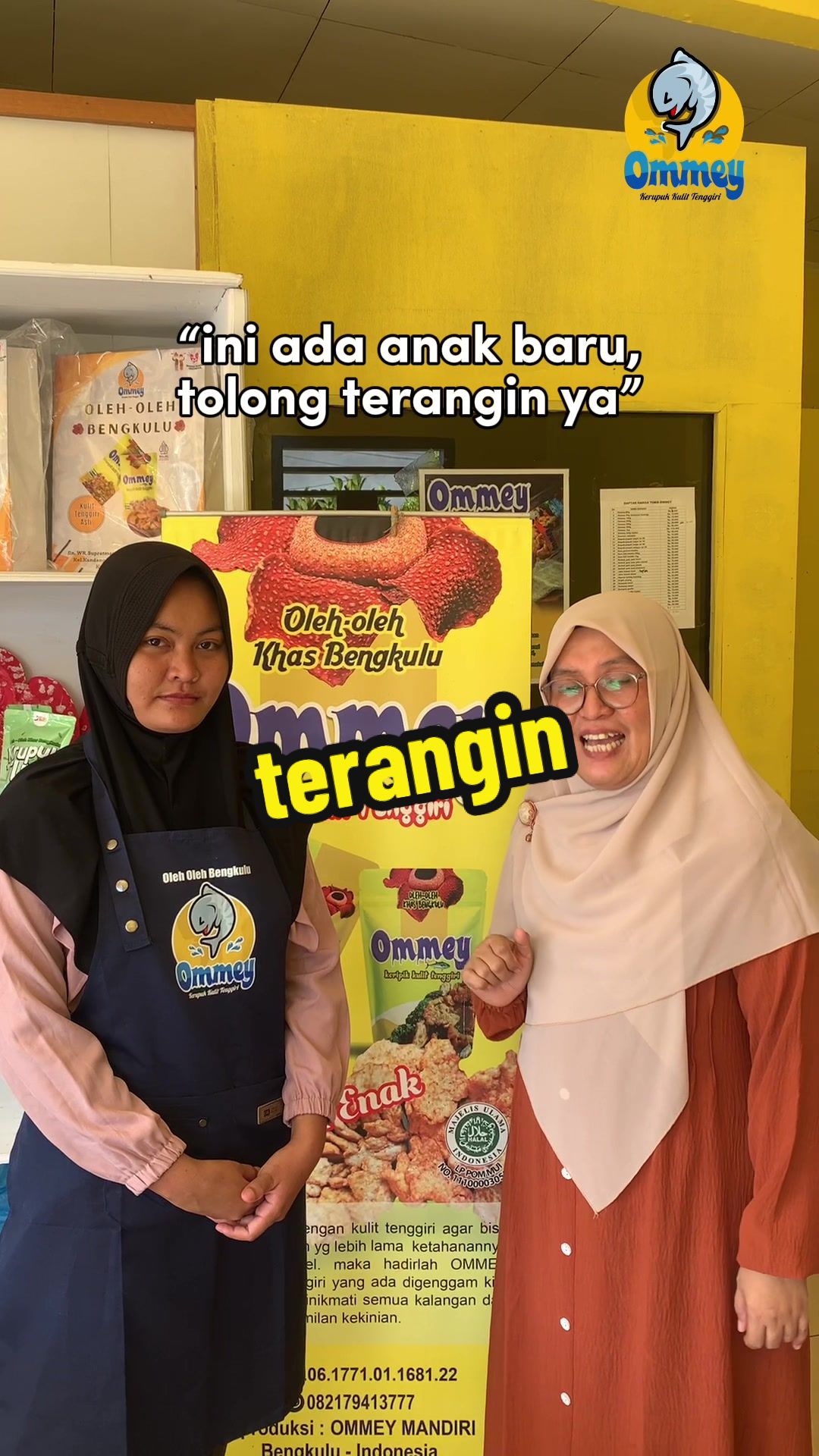 @OMMEY kerupuk kulit tenggiri