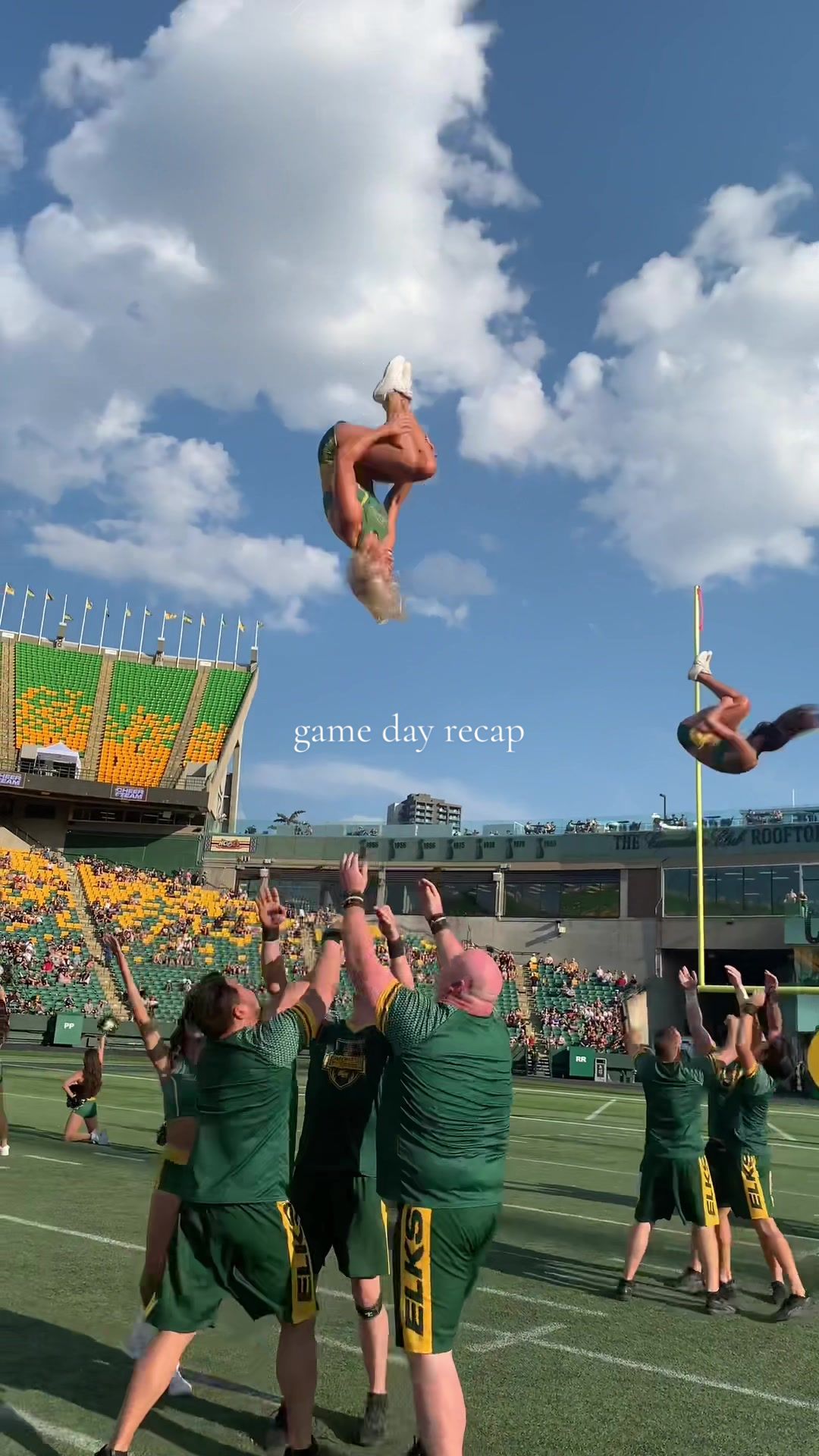 @Edmonton Elks Cheer Team
