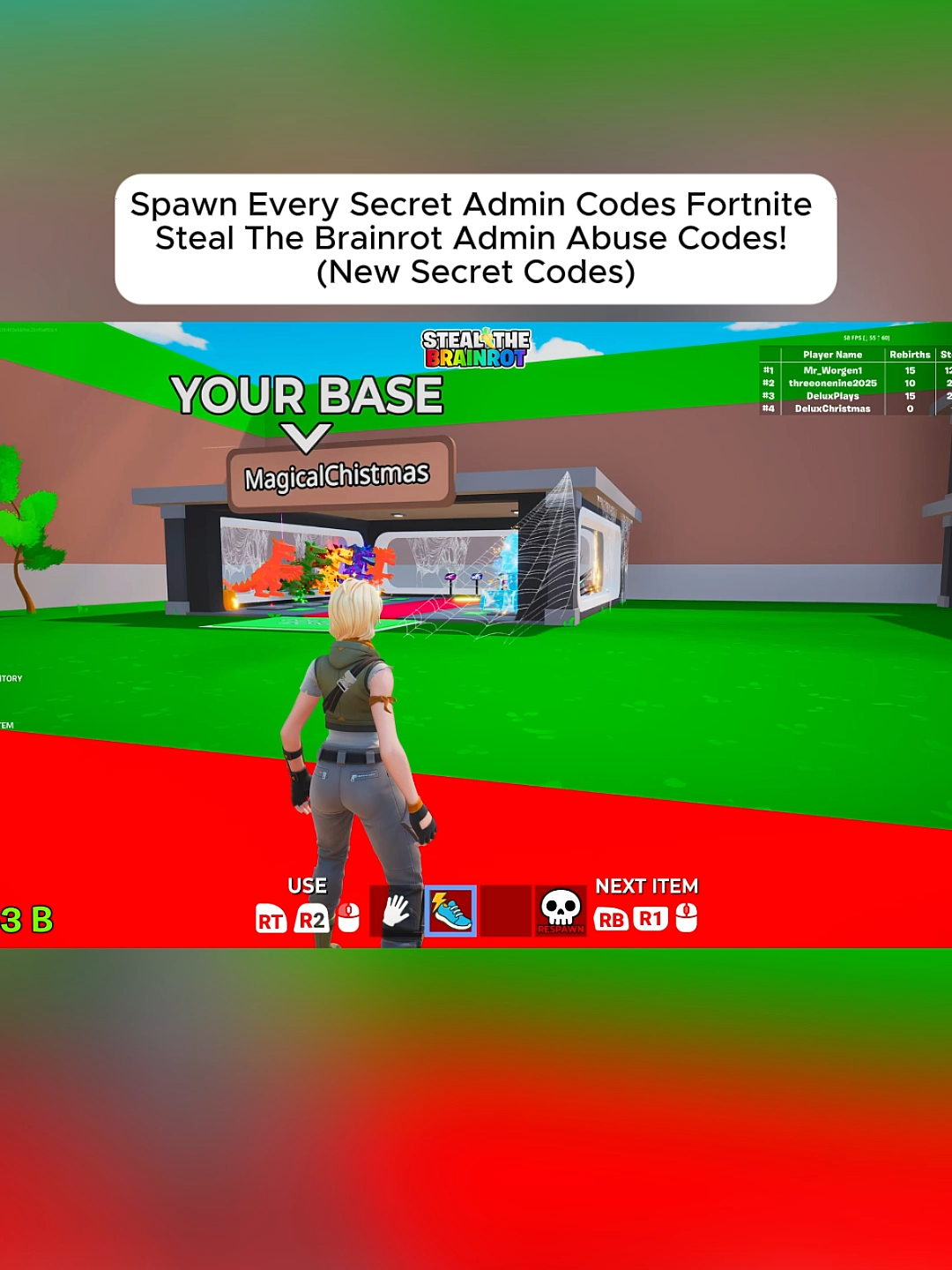 Spawn Every Secret Admin Codes Fortnite | Hayastack (@hayastack2)