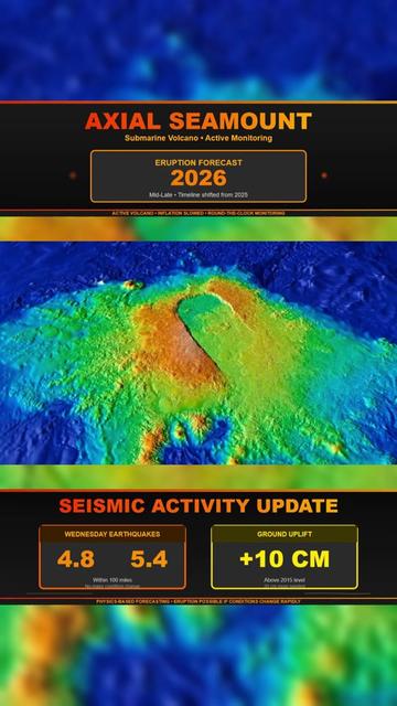 🌋 Axial Seamount: New Eruption Forecast | Above The Norm News ...