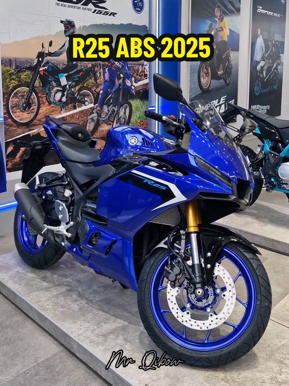 Yamaha R25 Abs Yamaha R25 ABS 2025 #cupcut #R25 | Mr.Qibow (@mr_qibow)