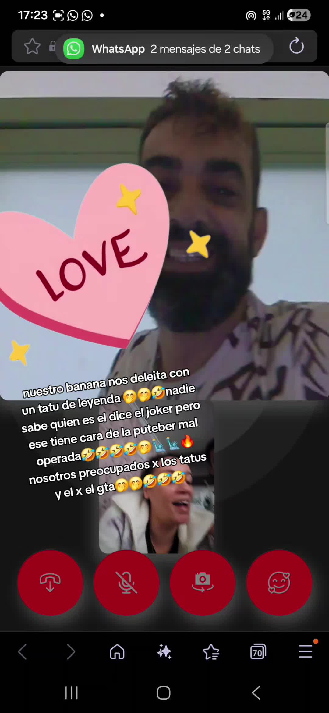 @🍌 la patrona y opsika 🍌