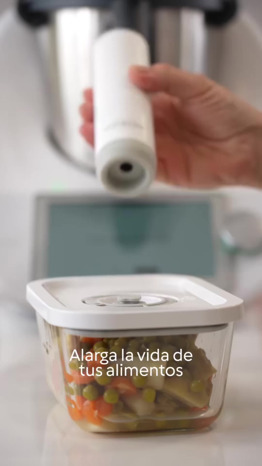@María Esteve con Thermomix