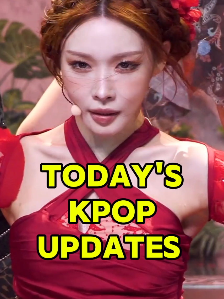 @Today's Kpop Updates ✨️