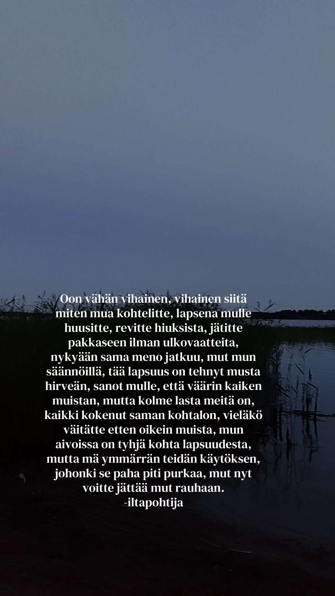 @iltapohtija