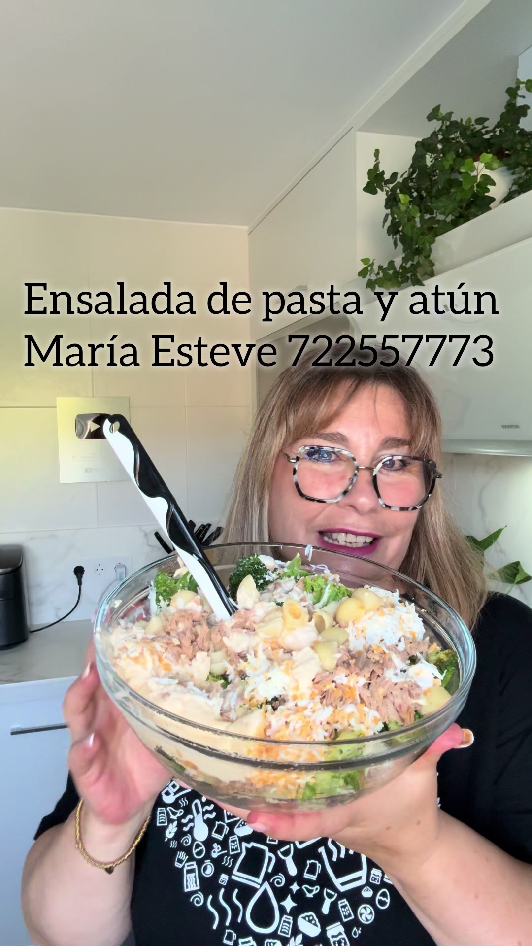 @María Esteve con Thermomix