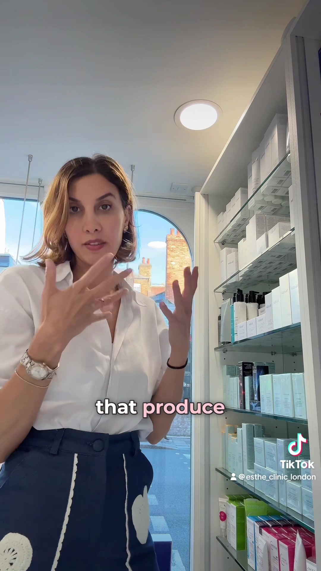 @Sarah at Esthe Clinic