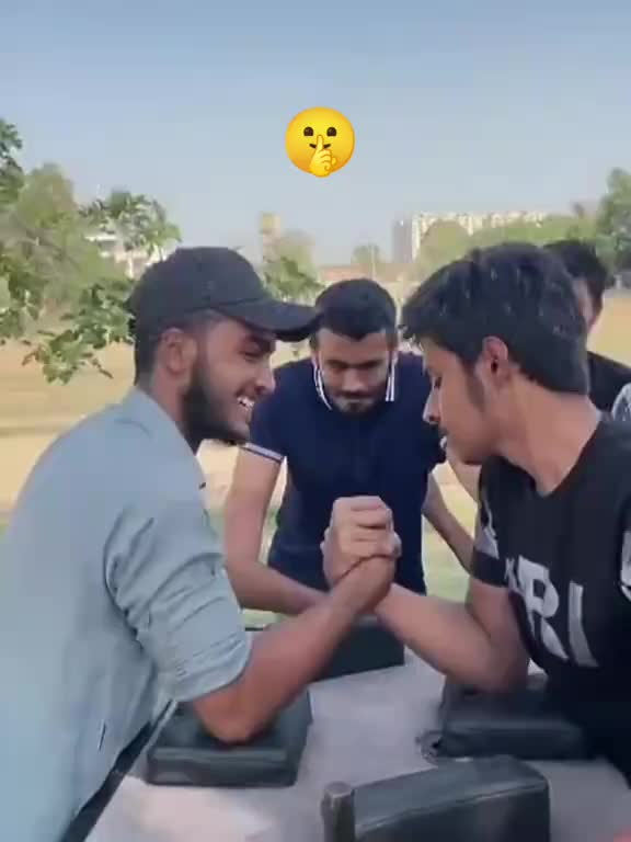 @Faizan arm power💪👾
