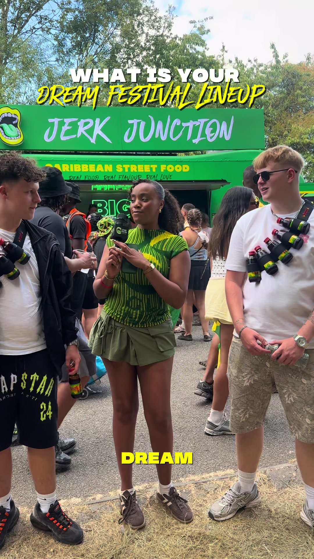 @Jerk junction 💚💛🖤