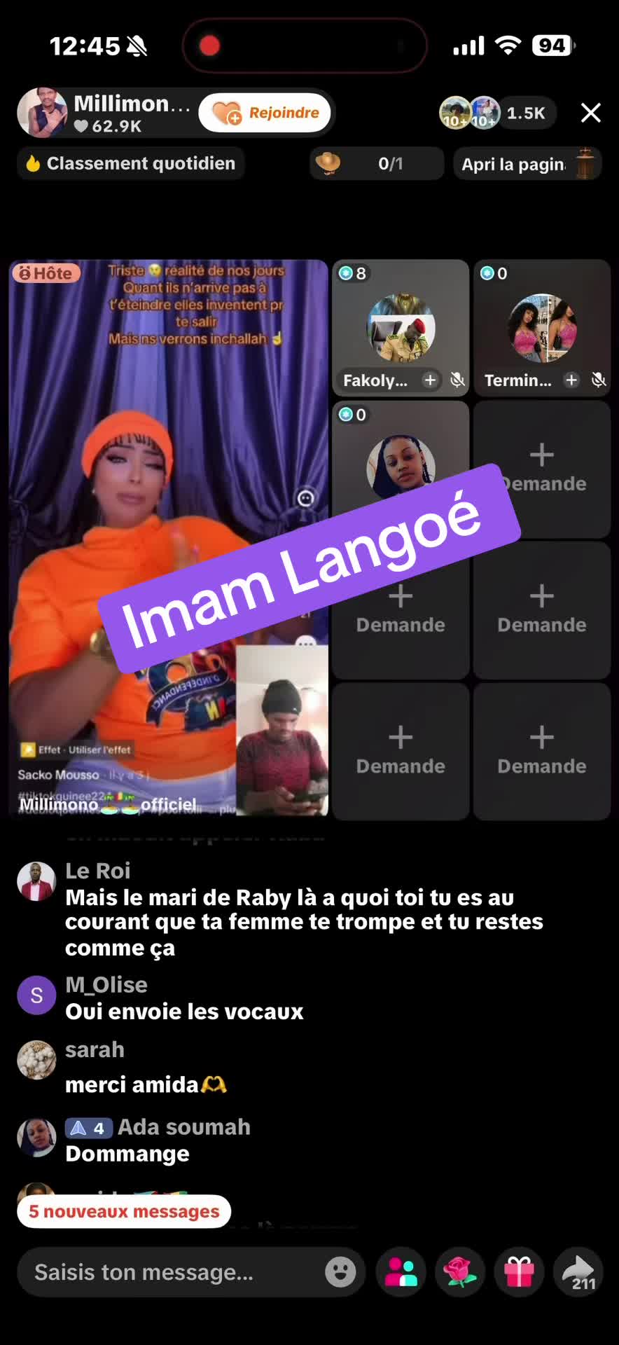 @IMAM LANGO&Eacute;