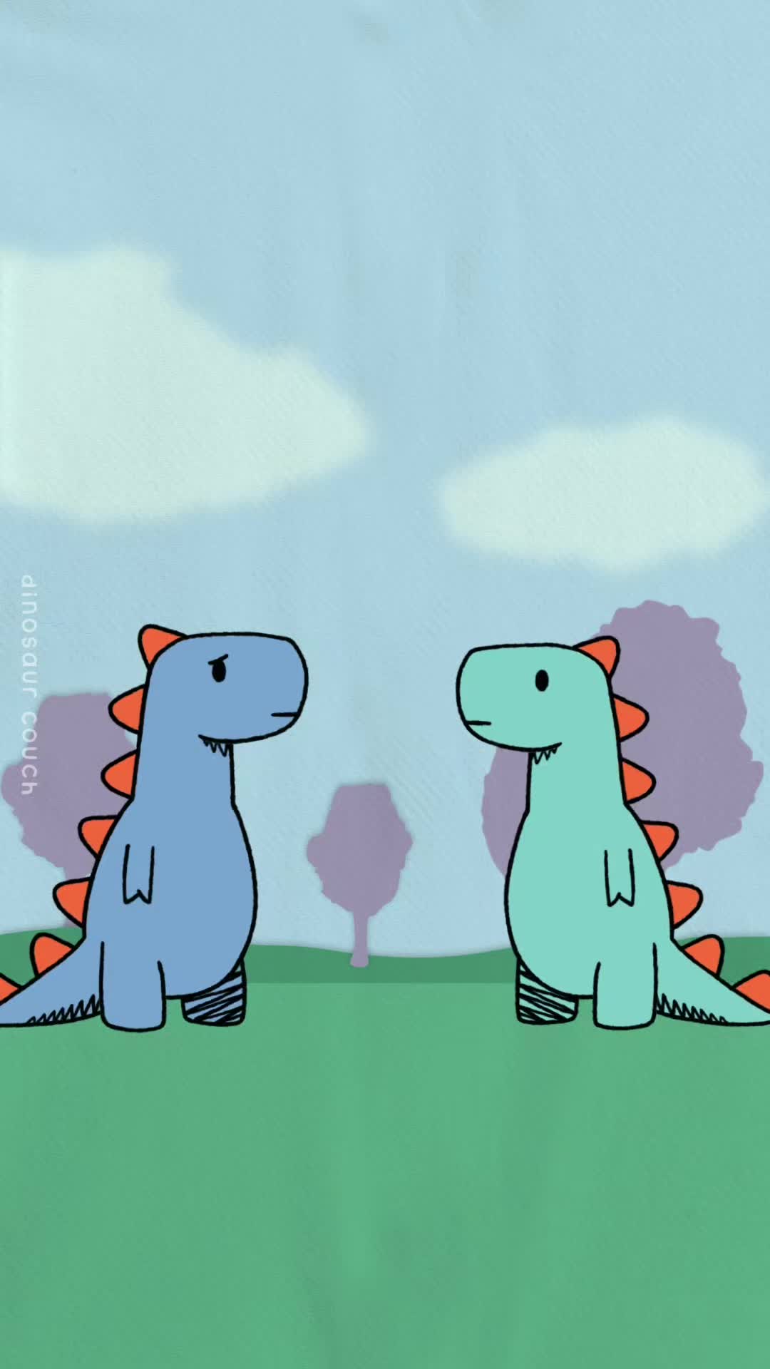 @dinosaur couch