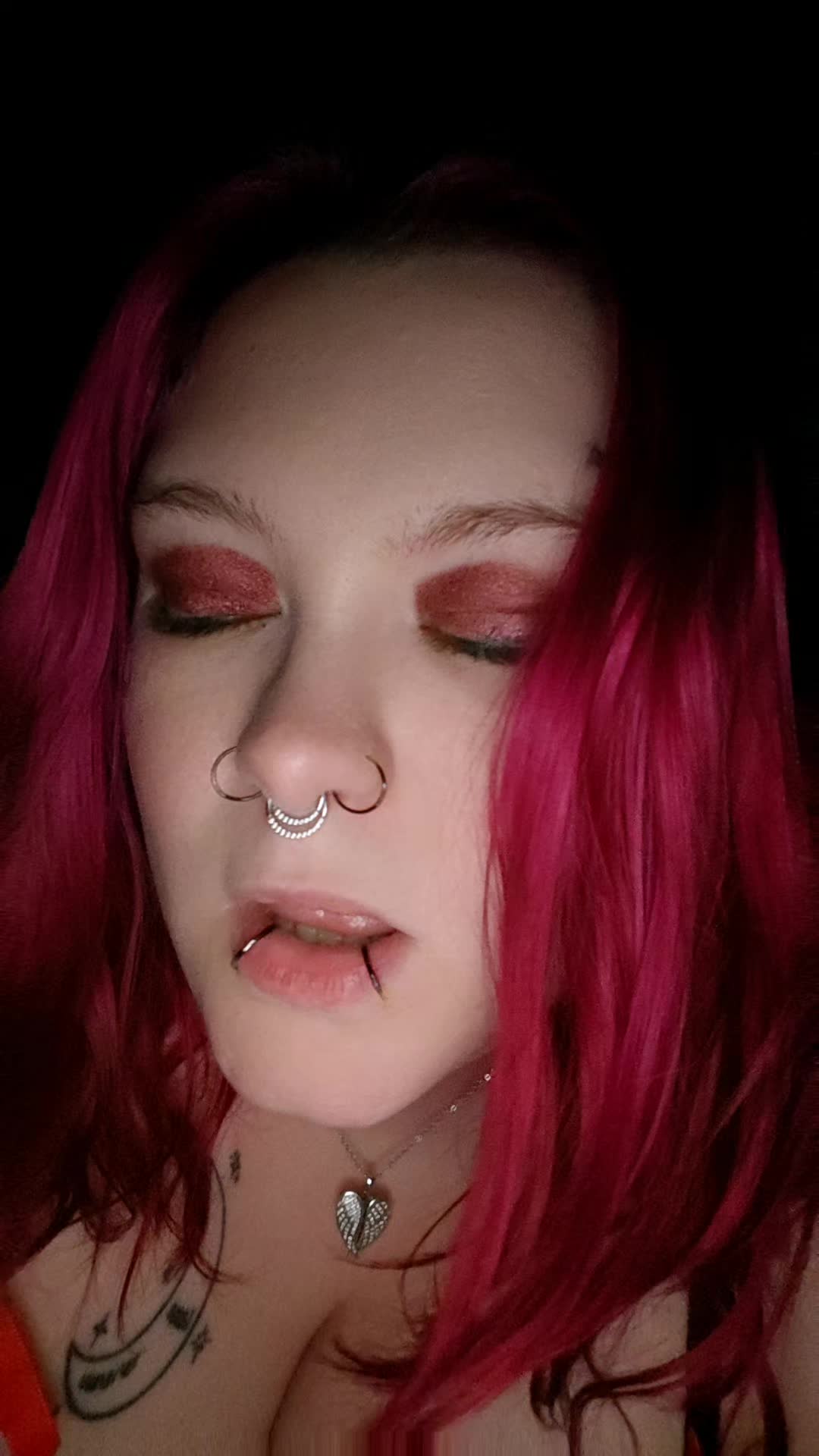 @crazy gothic Psycho girl