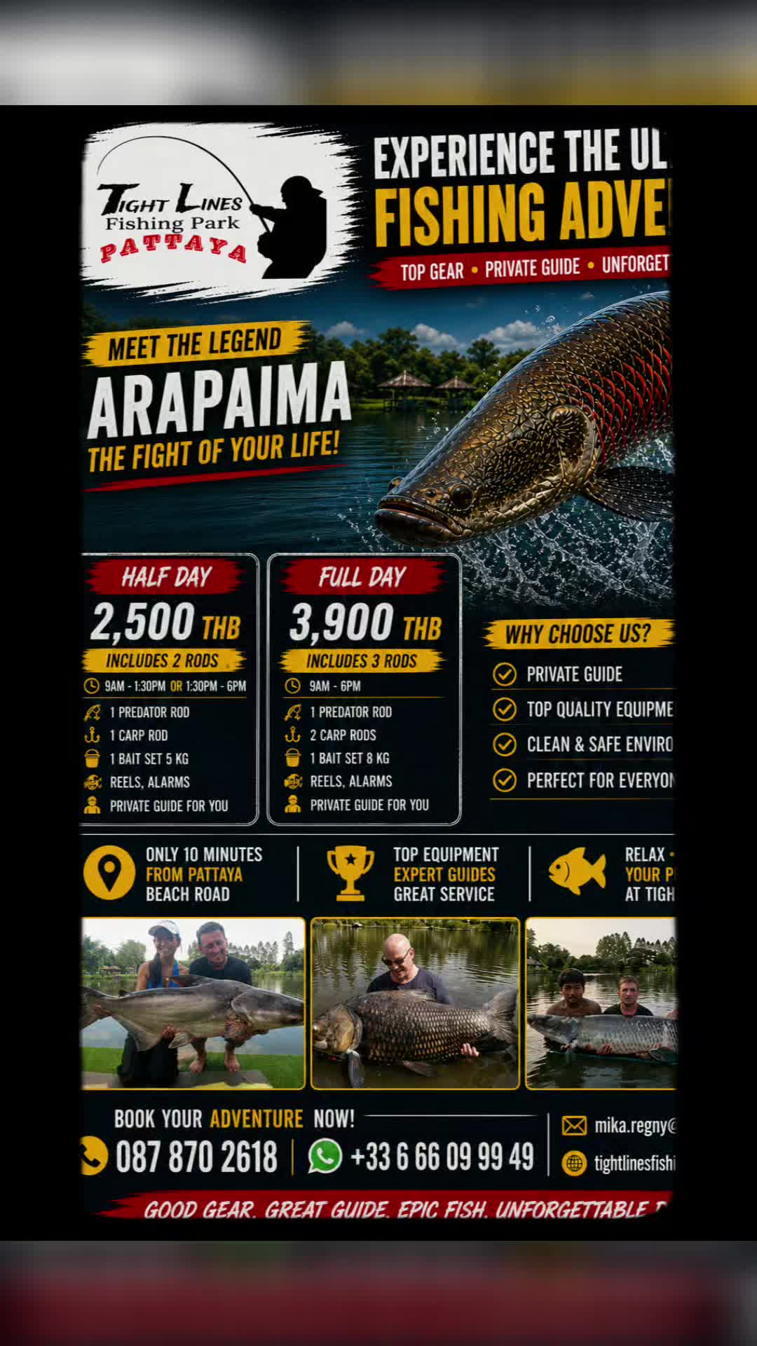 @Tight Lines Fishing Pattaya