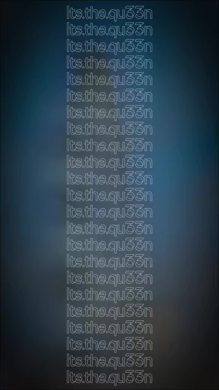 @┈••✦💙𝓺𝓾𝓮𝓮𝓷💙✦••┈