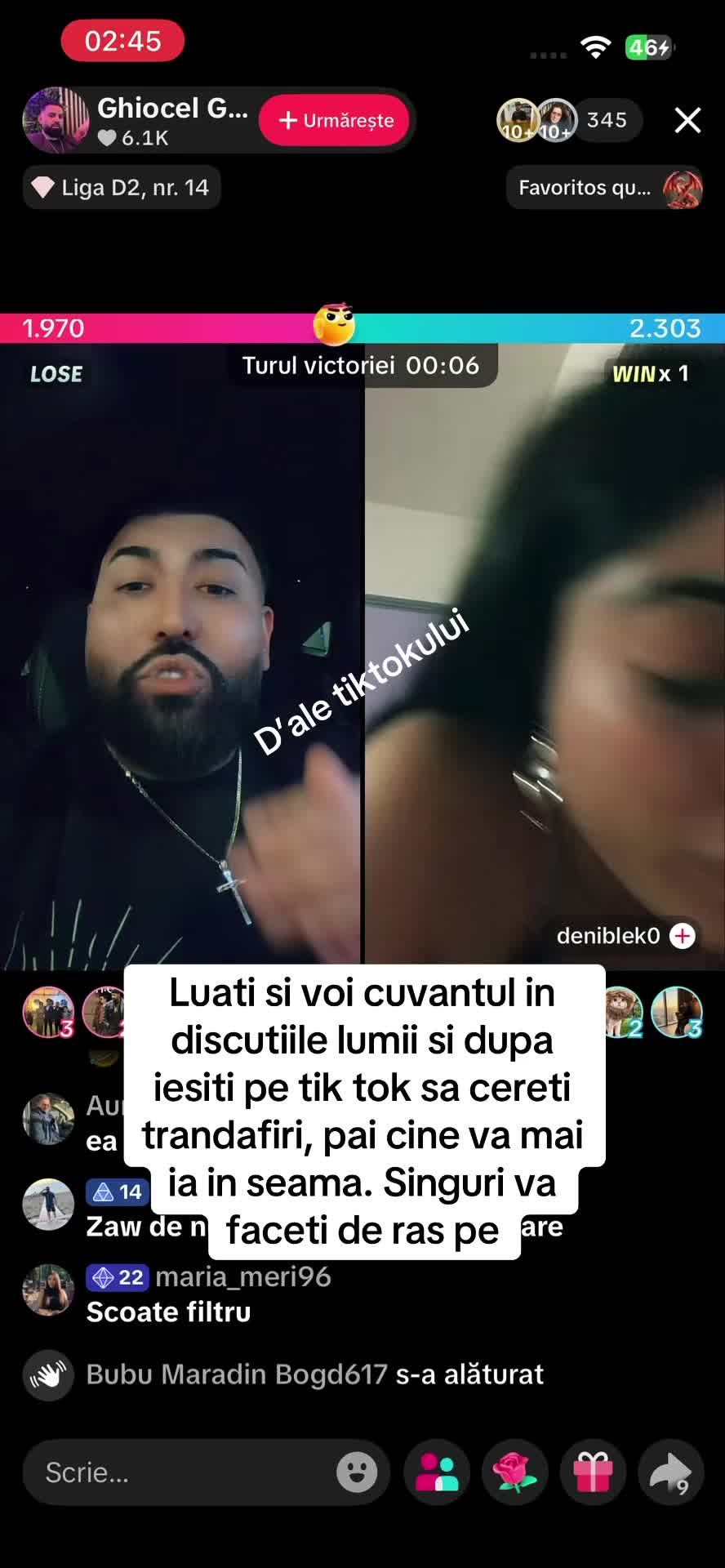 @D&rsquo;ale Tiktokului