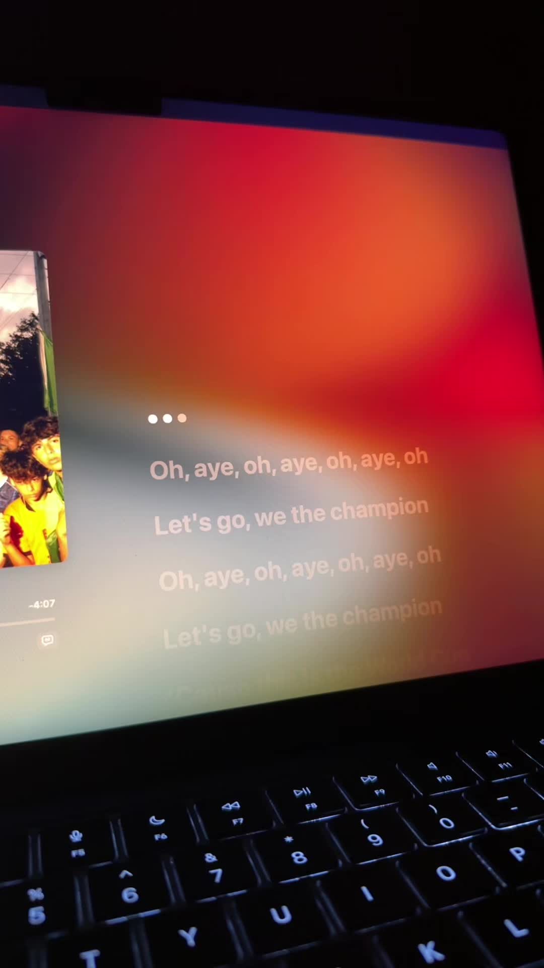 @Song lyrics