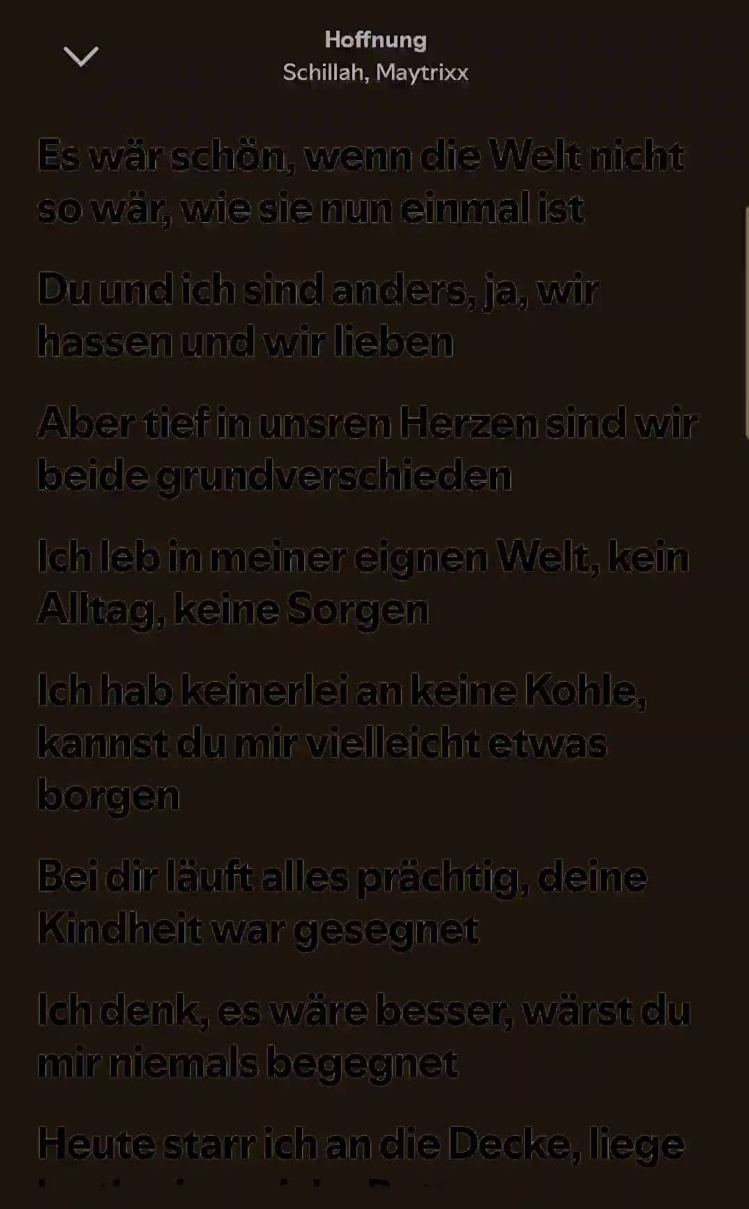 @Spotify lyrics