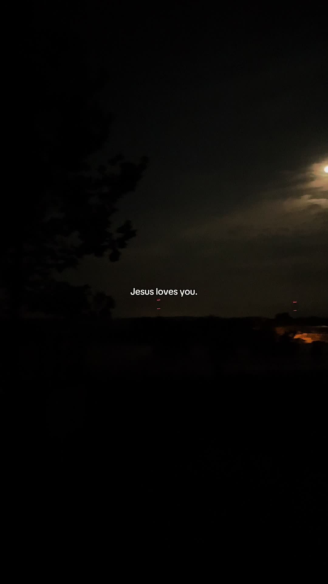 @Jesus loves you.