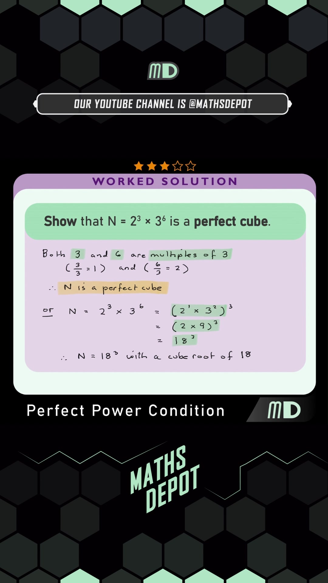 @Maths Depot