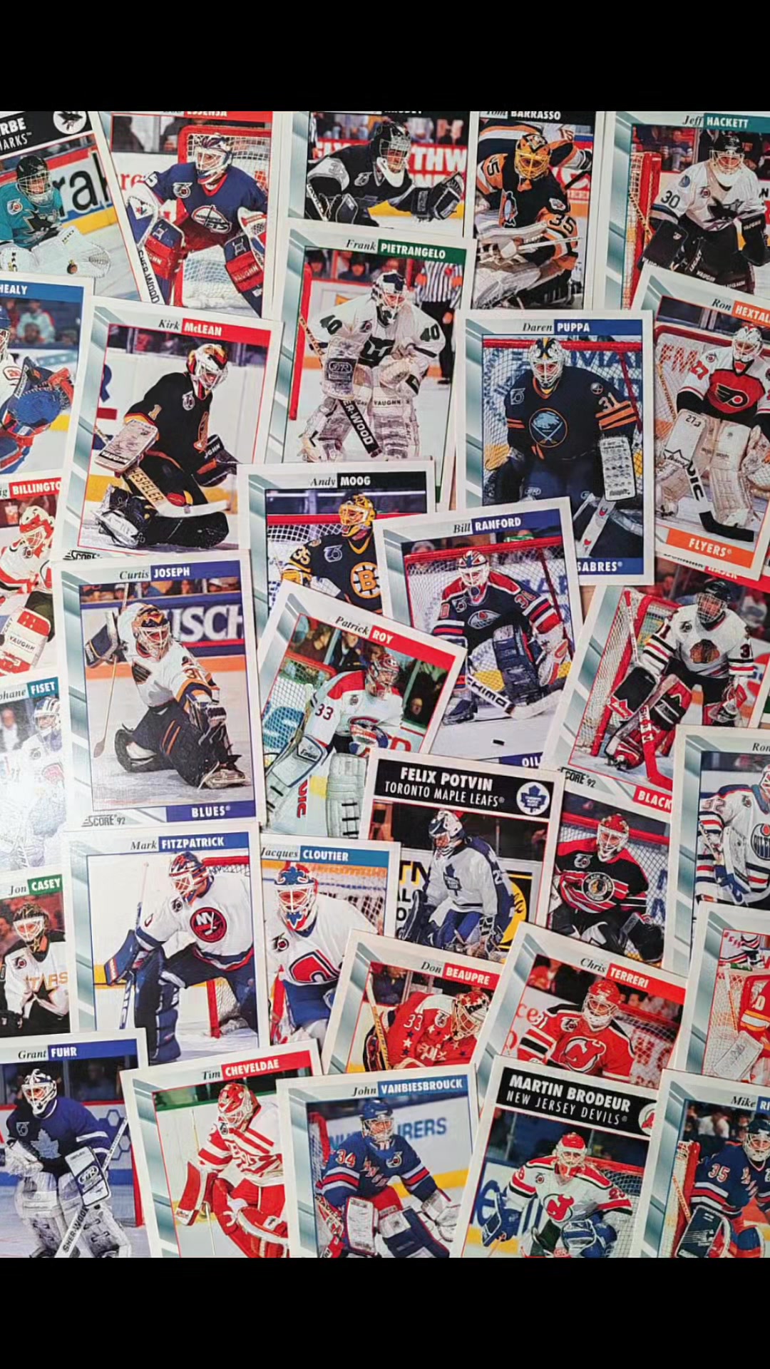 @90's Goalie Cards