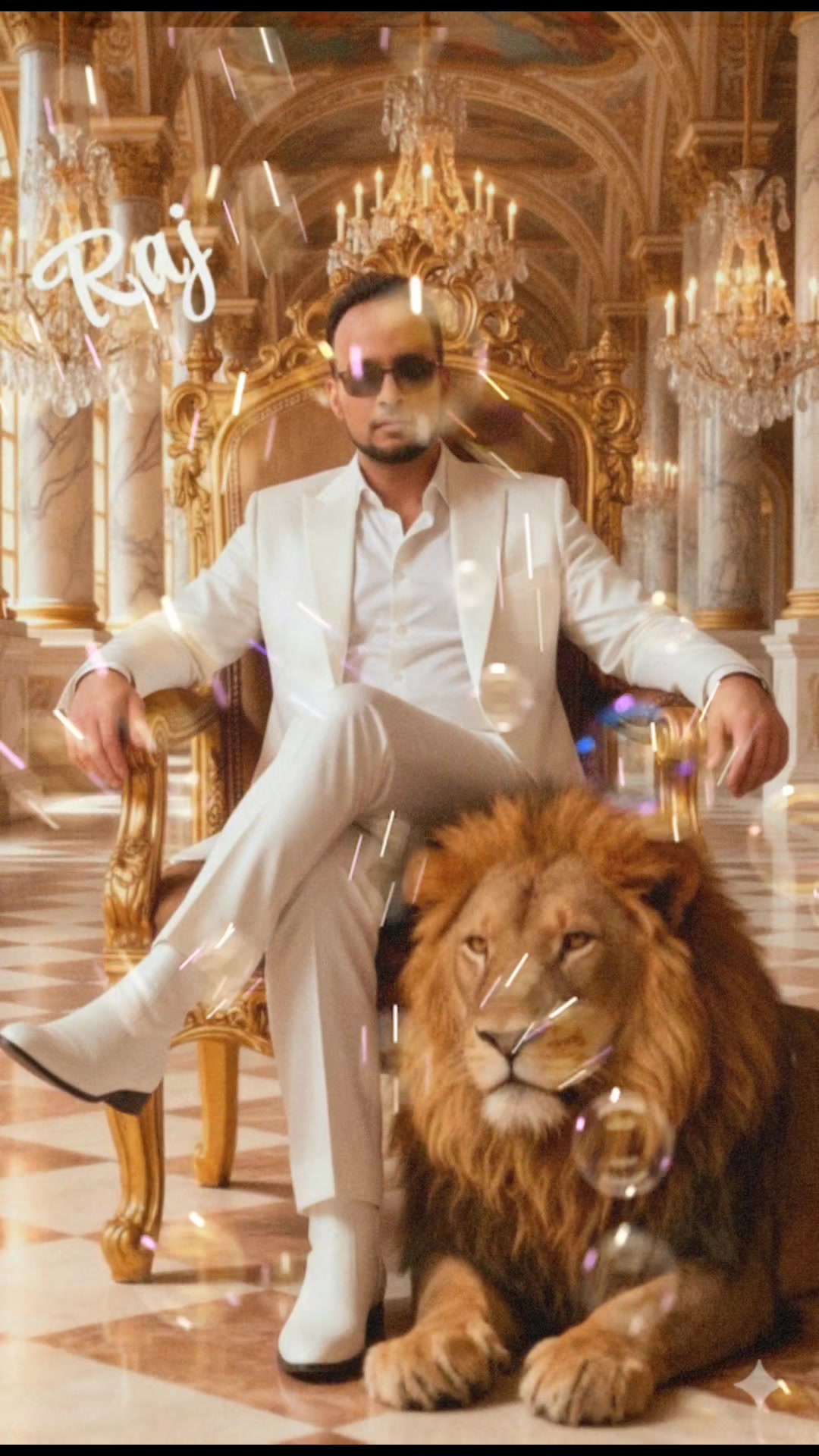 @✨️💥Lion💫On 💥Fire 🔥❤️🔥