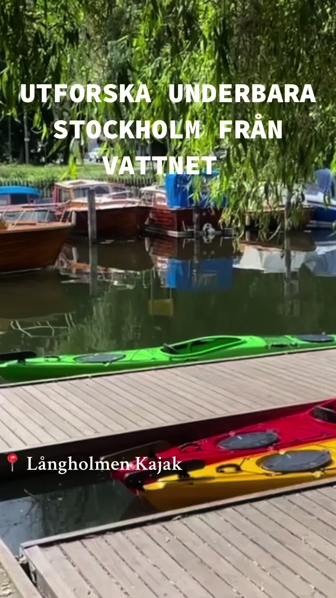 @L&aring;ngholmen kajak