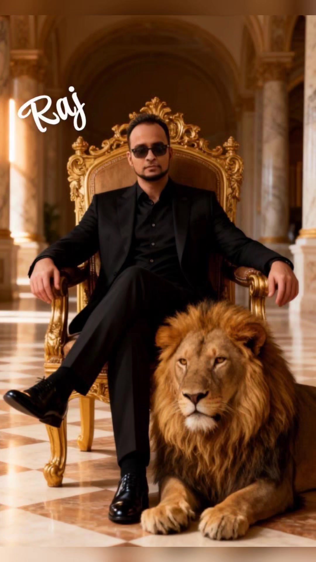 @✨️💥Lion💫On 💥Fire 🔥❤️&zwj;🔥