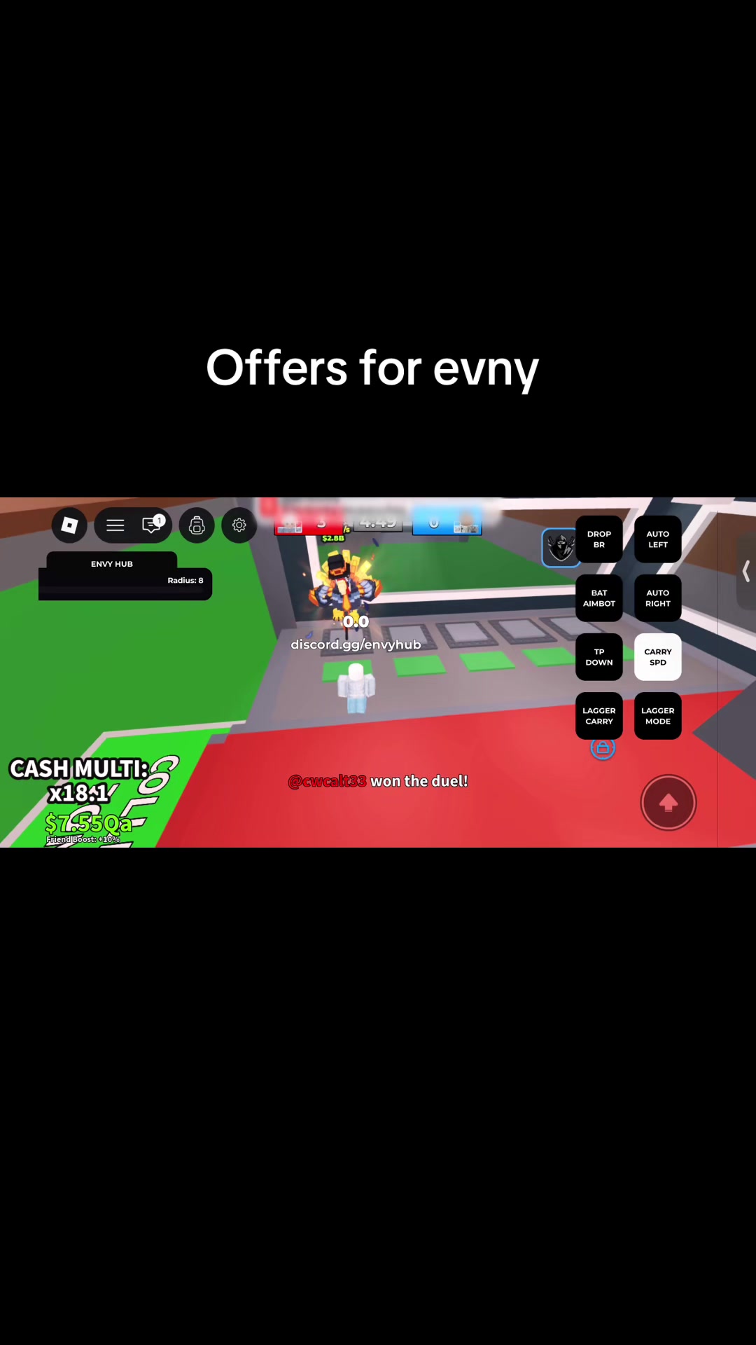 @Evny hub on top