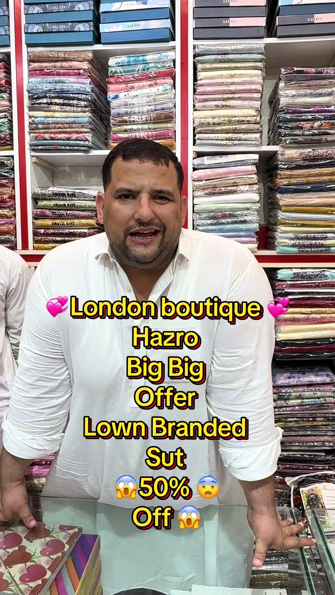 @London boutique Hazro BTS