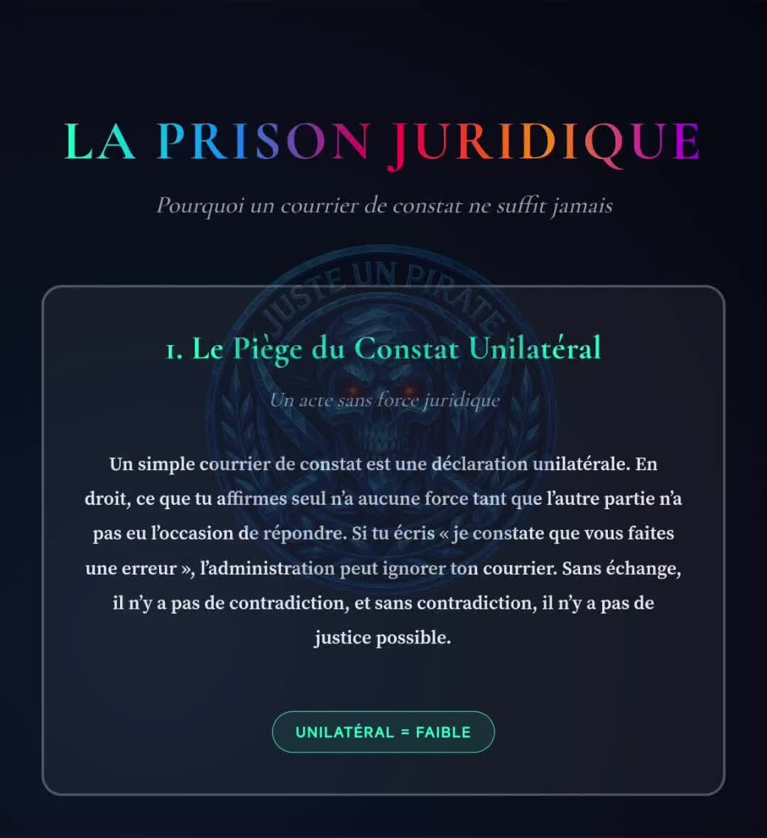@Juste un Pirate.