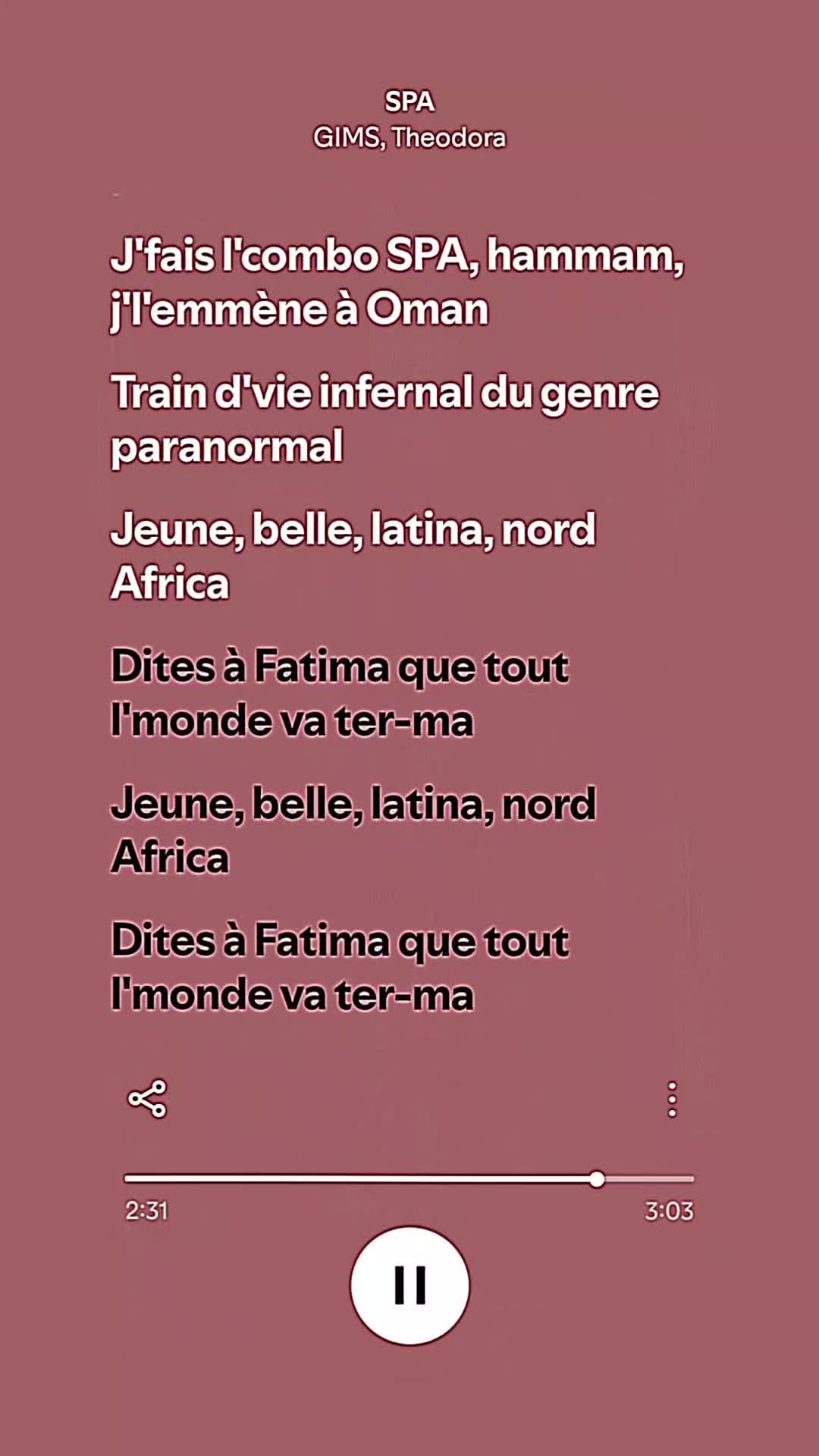 @Musiques paroles