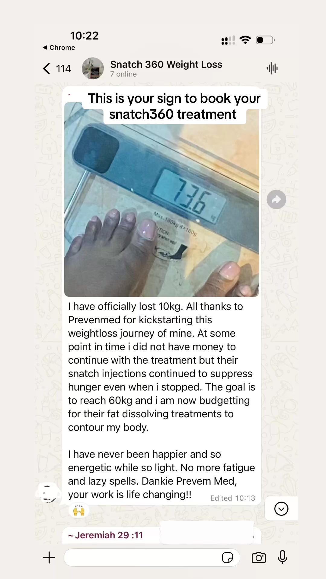 @Preven Med Weight Loss