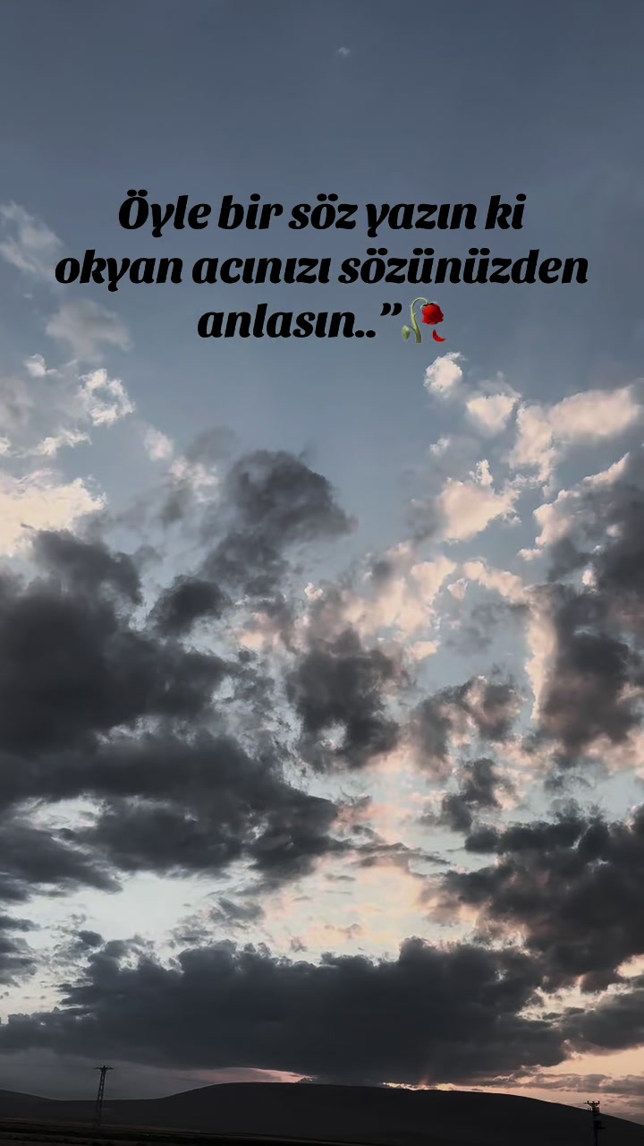 @Stori sayfam 🥀