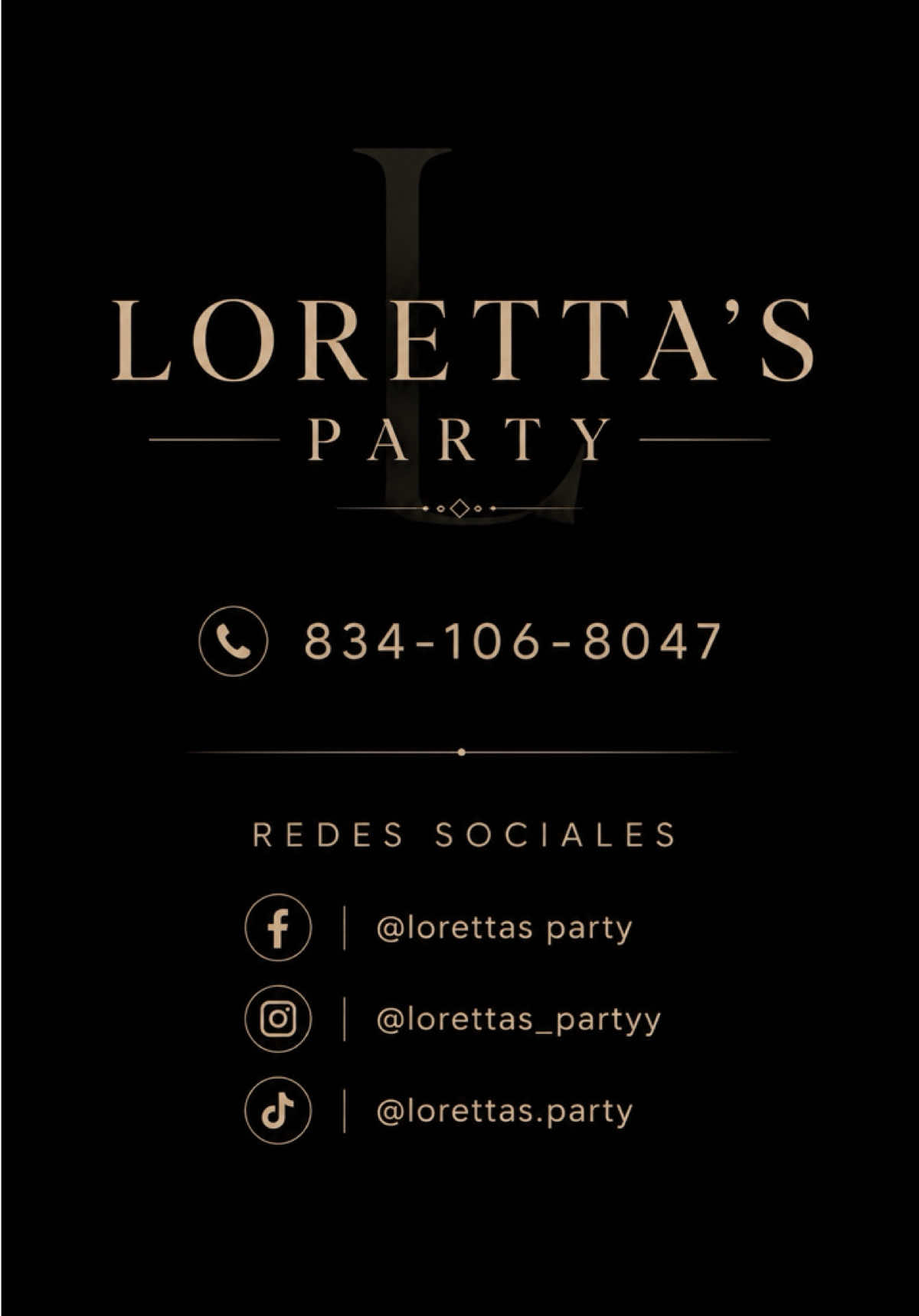 @LORETTA’S PARTY
