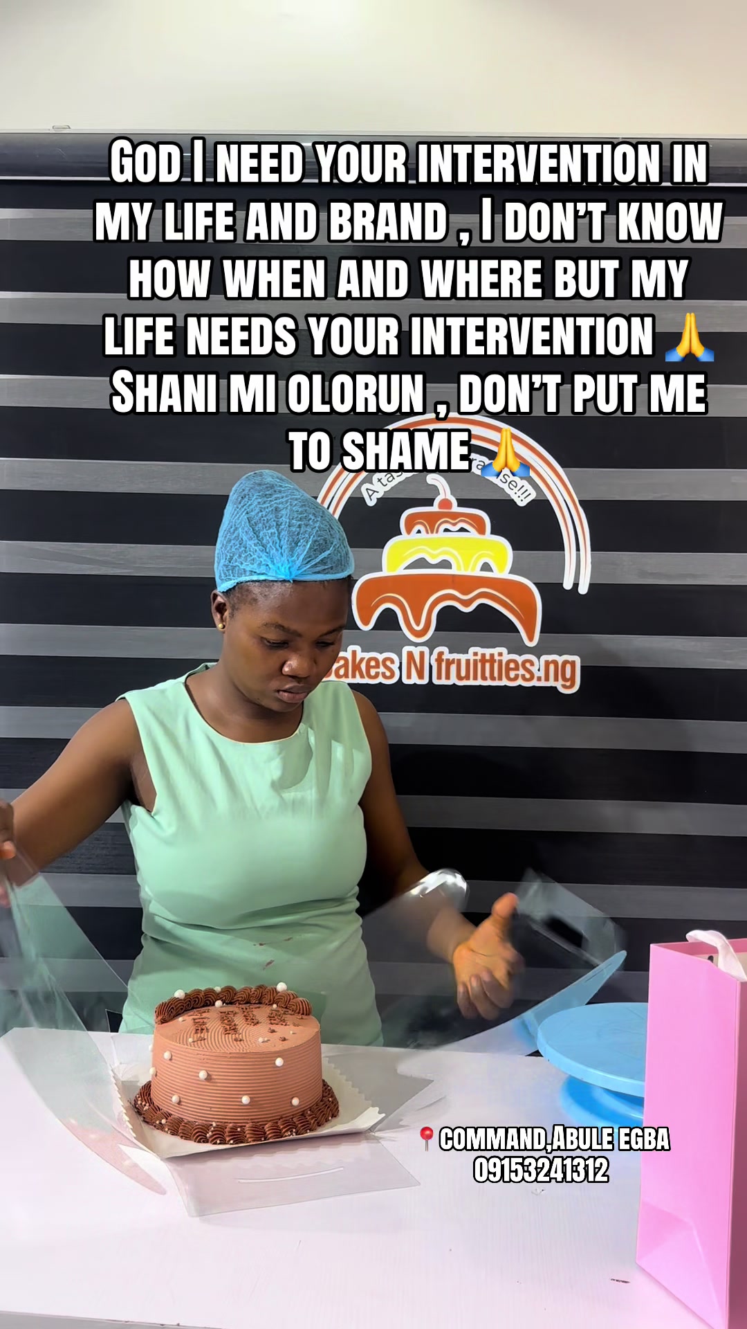 @Baker in command/abule egba 🎂