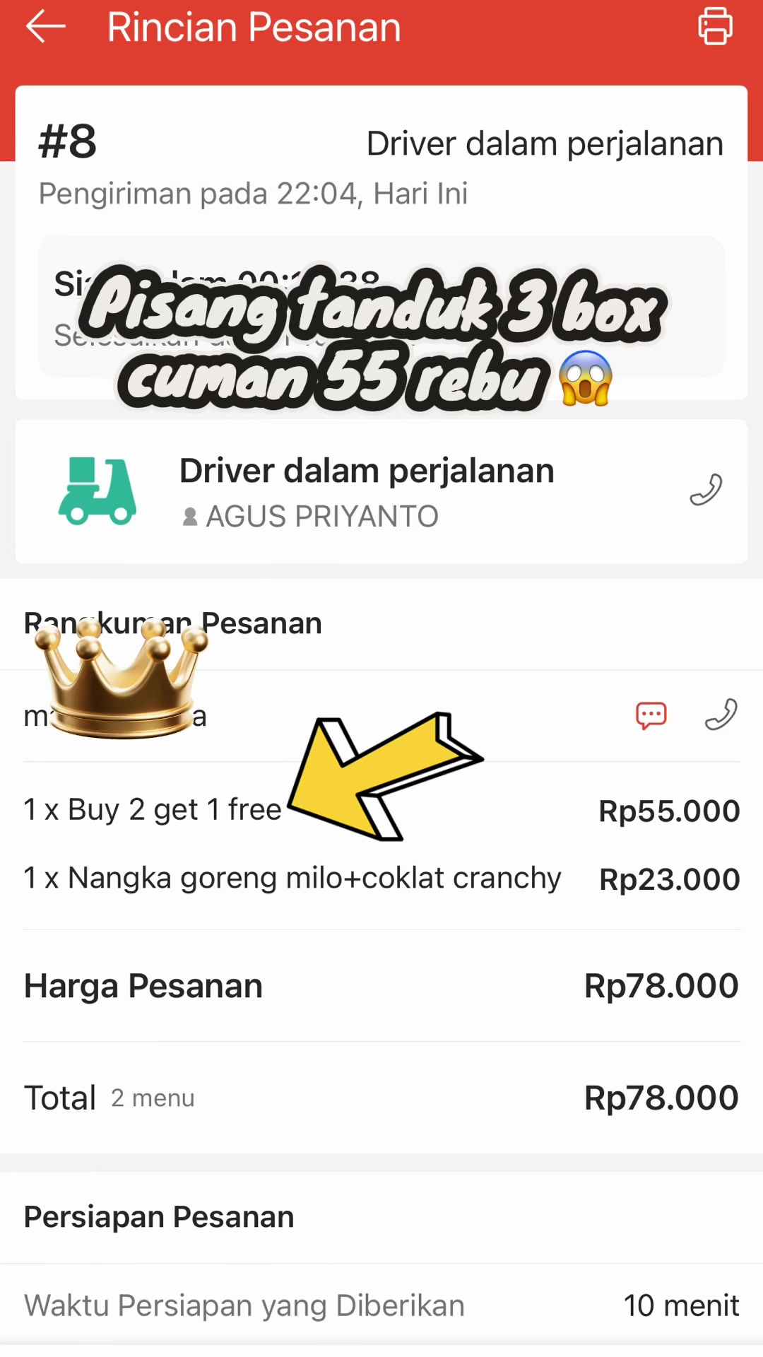 @PISANG TANDUK GREGET CILANDAK