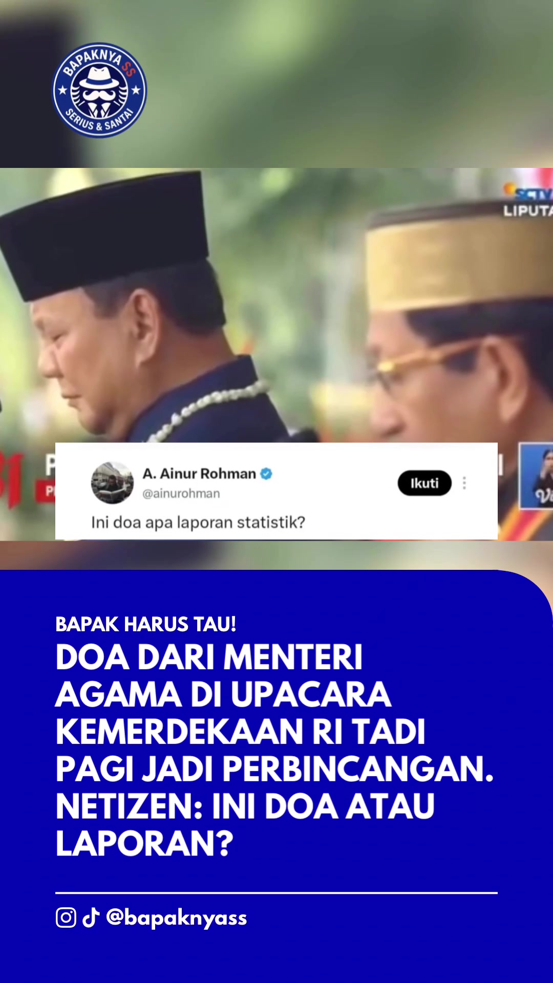 @Bapaknya Serius dan seru