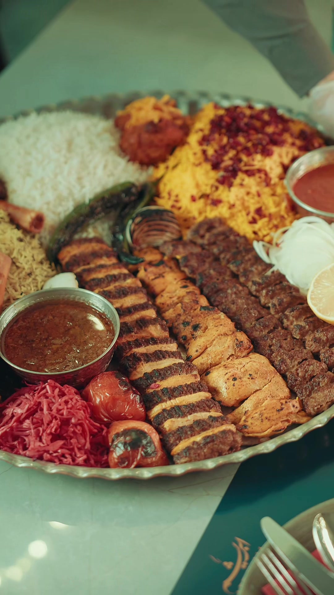 @Abrisham restaurant Bahrain