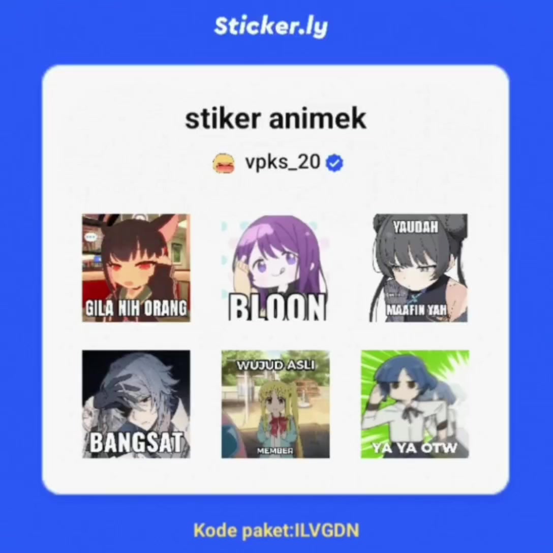 @Stickerly with U