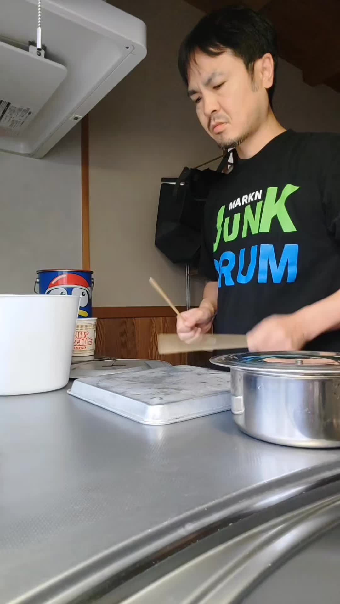 @JunkDrummer Markn【ガラクタドラマーまー君】