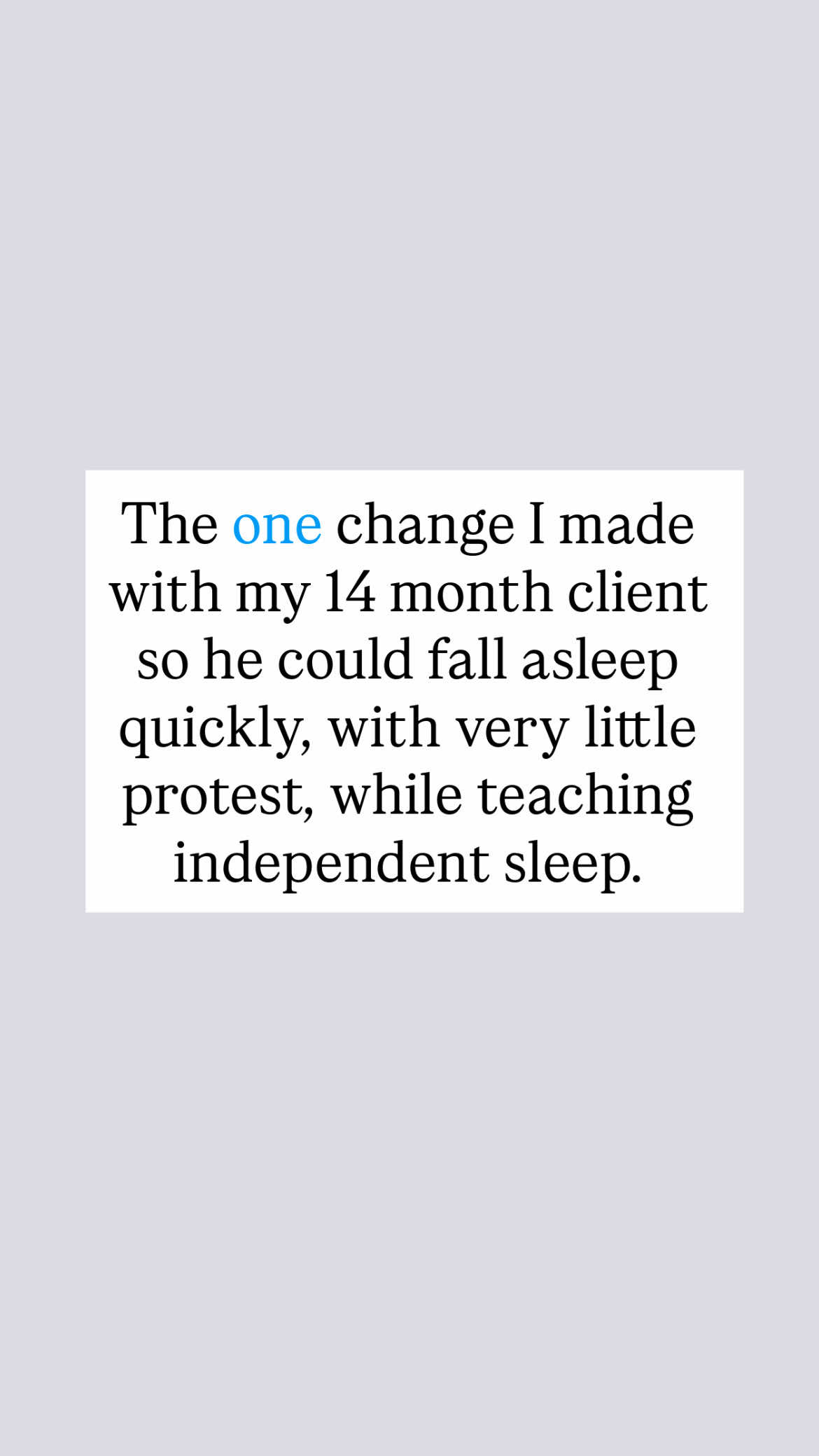 @Lauren-Gentle Sleep Coach