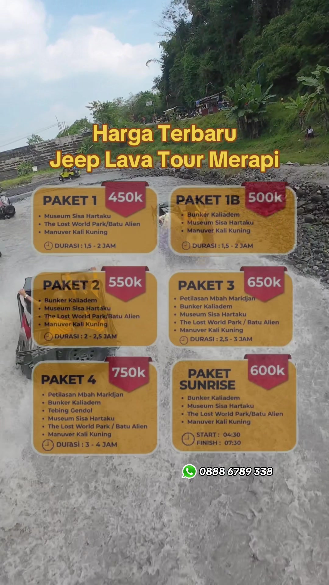 @Jeep Lava Tour Merapi Jogja